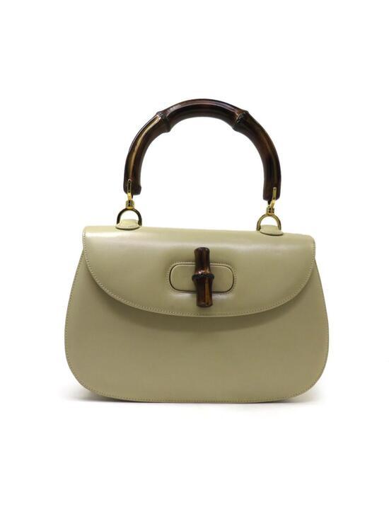 Gucci Handbags - Gucci Vintage Convertible Bamboo Top #286166G11B